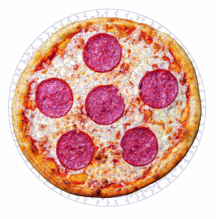 Winkee Pizza Pussel - (16732)