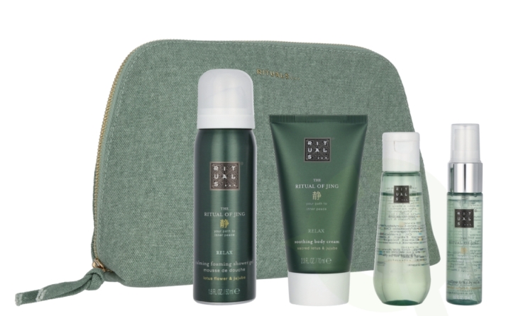 Rituals The Ritual of Jing Giftset 190 ml Body Cream 70ml/Dry Oil 50ml ...