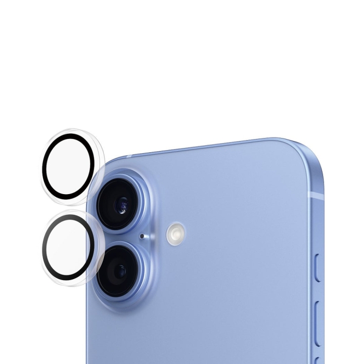 PanzerGlass Hoops linsskydd - iPhone 16/iPhone 16 Plus