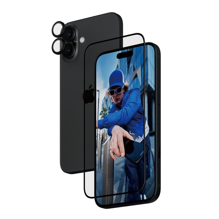 PanzerGlass iPhone 16 Plus 6,7'' 2-i-1-paket