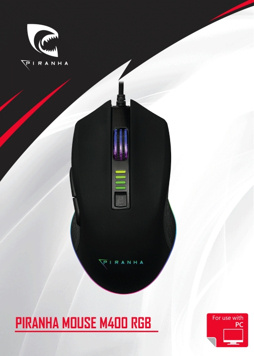 Piranha Mus M400 RGB