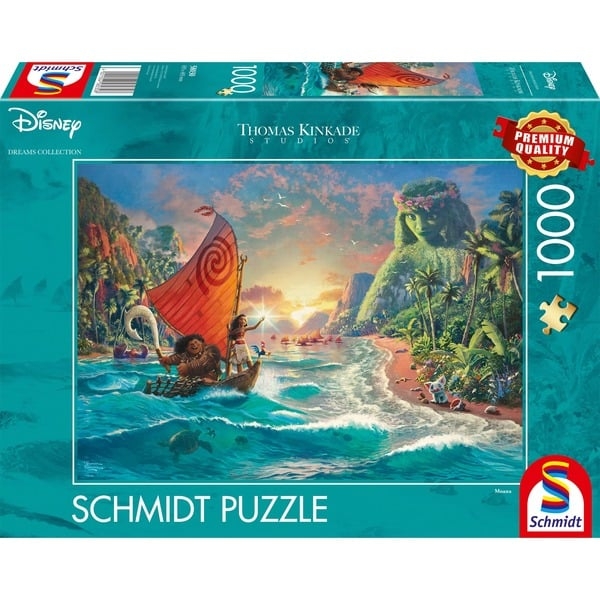 Schmidt Thomas Kinkade: Disney Moana (1000 bitar) (SCH8030)
