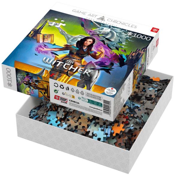 Good Loot Game Art Chronicles Pussel: The Witcher Yennefer & Salvador Dali (1000 bitar)