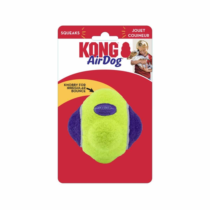 KONG - Airdog Squeaker Knobby Ball - M/L (634.6228)