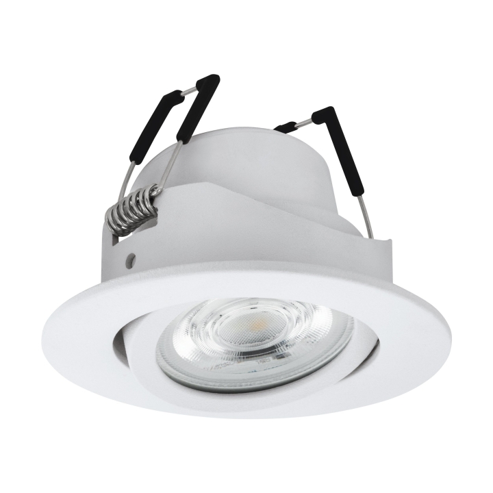 Eglo Saliceto-Z infälld spotlight vit Ø8,8 - RGB + TW - Zigbee, Bluetooth