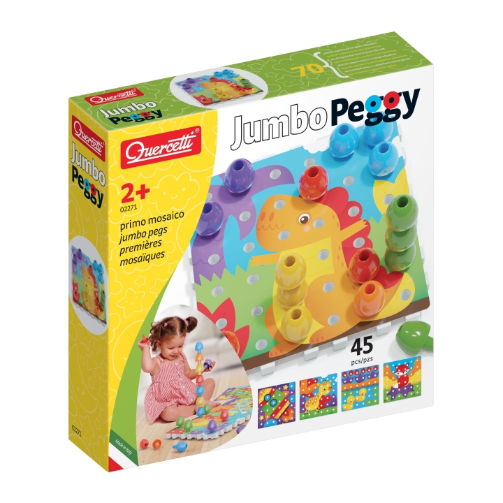 Quercetti Jumbo Peggy (45 st) - (QU-2271)