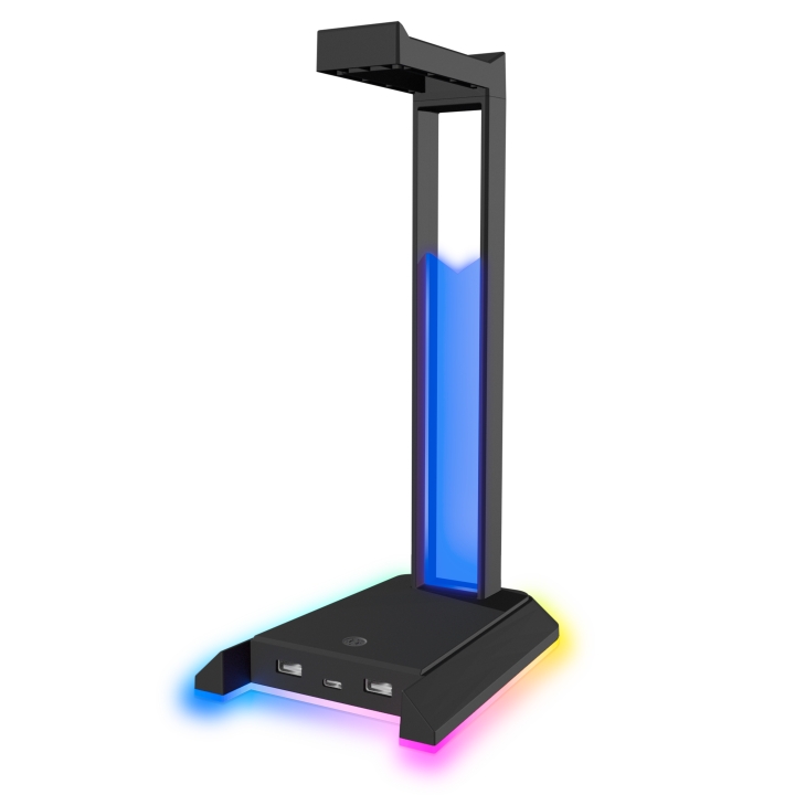 Speedlink EXCELLO NX RGB-headsetstativ, USB 2.0-hubb