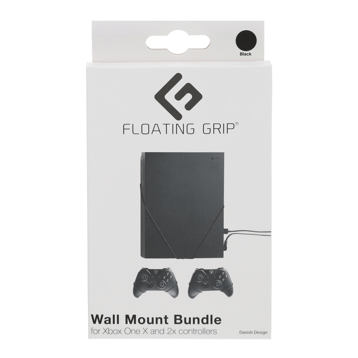 FLOATING GRIP s Väggfästen för Xbox One X och handkontroller - paket