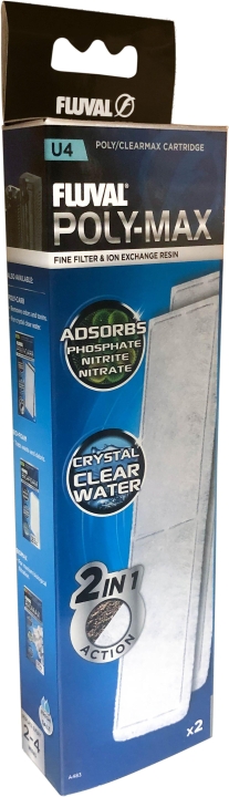 Fluval Poly/Clearmax filterpatron Fluval U4 - (126.2483)