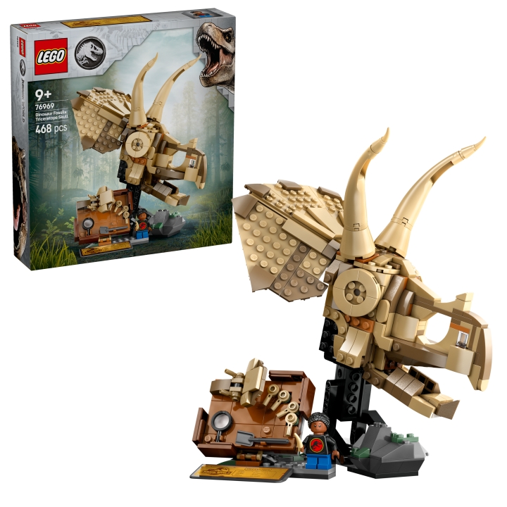LEGO Jurassic World - Dinosauriefossil: Skalle från triceratops (76969)