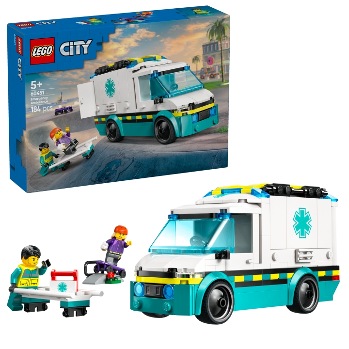 LEGO LEGO City - Ambulans för nödsituationer (60451)