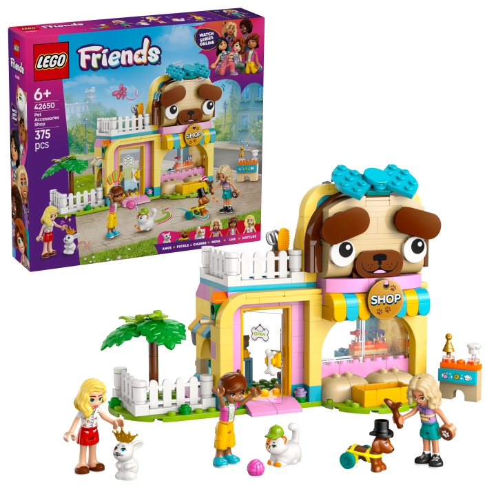 LEGO LEGO Vänner - butik för husdjurstillbehör (42650)
