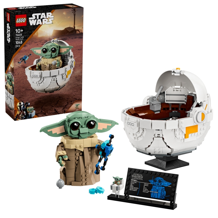 LEGO Star Wars TM - Grogu™ med svävande vagn (75403)
