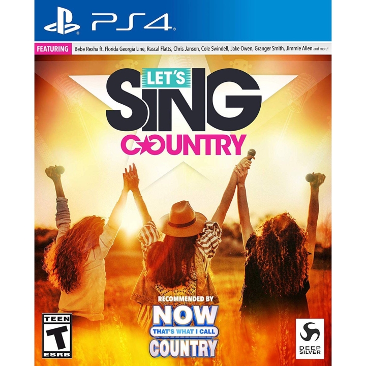 Let's Sing Country (Import) (PS4)