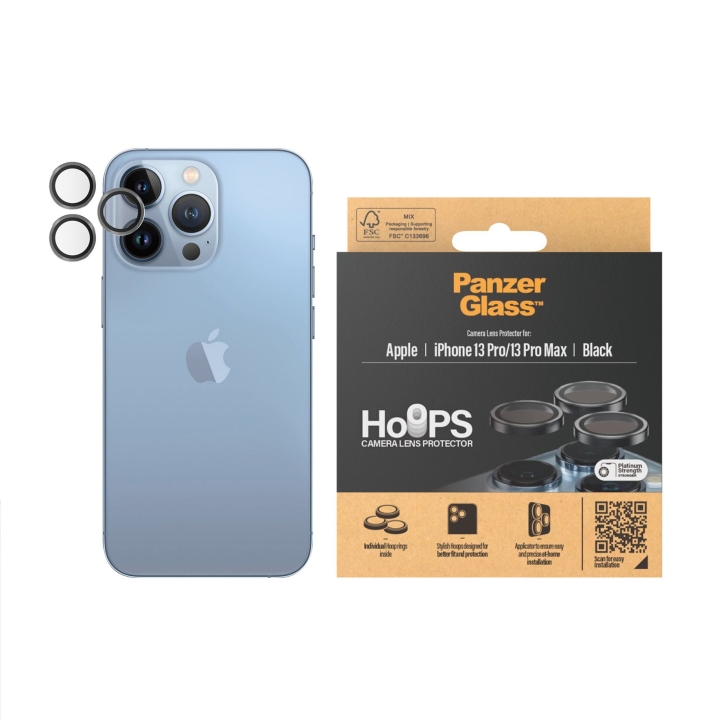 PanzerGlass Hoops kameralinsskydd för iPhone 13 Pro - 13 Pro Max