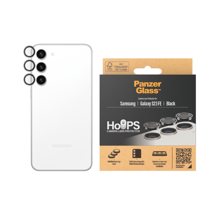PanzerGlass Hoops - Kameralinsskydd - Samsung Galaxy S23 FE