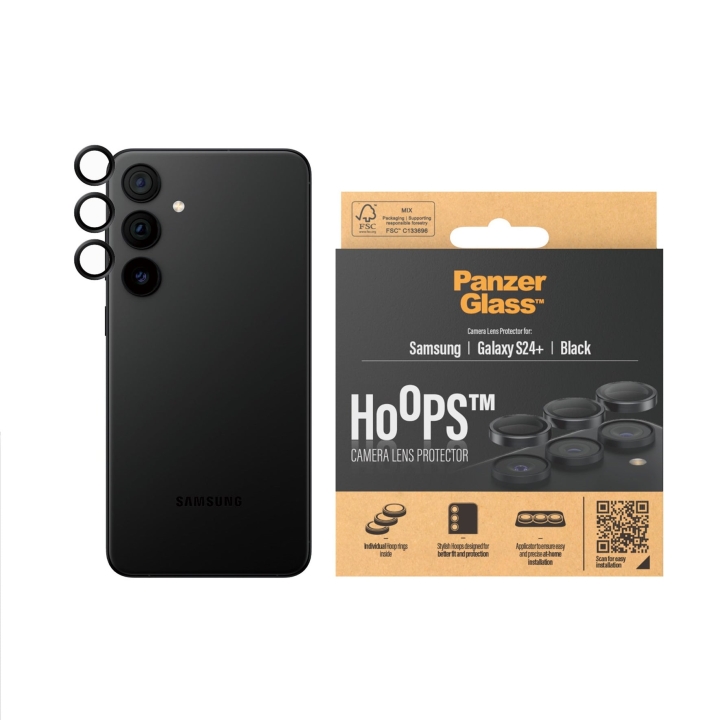 PanzerGlass Hoops - Kameralinsskydd - Samsung Galaxy S24 Plus