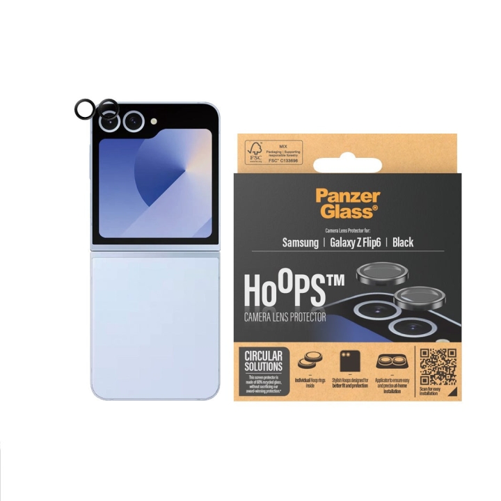 PanzerGlass Hoops - Linsskydd - Samsung Galaxy Z Flip6