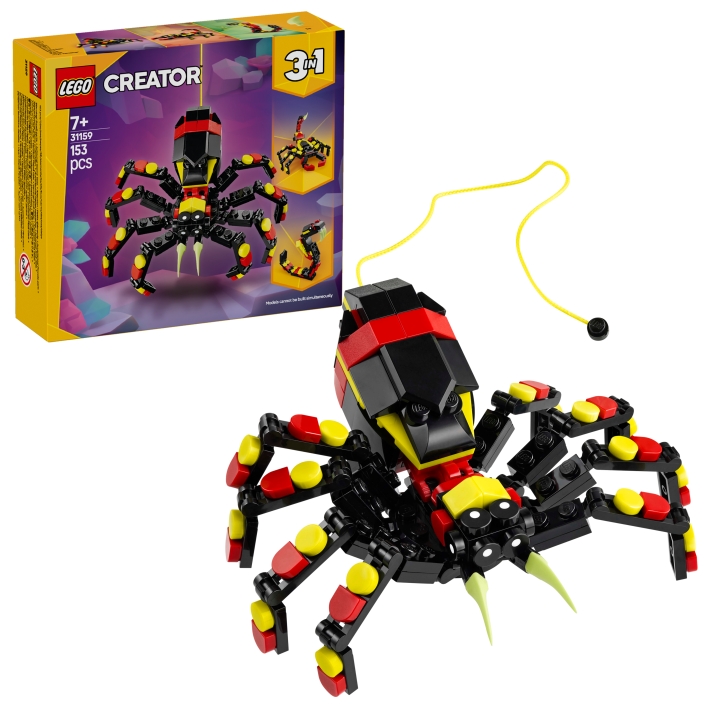 LEGO LEGO Skapare - Vilda djur: Överraskande spindel (31159)