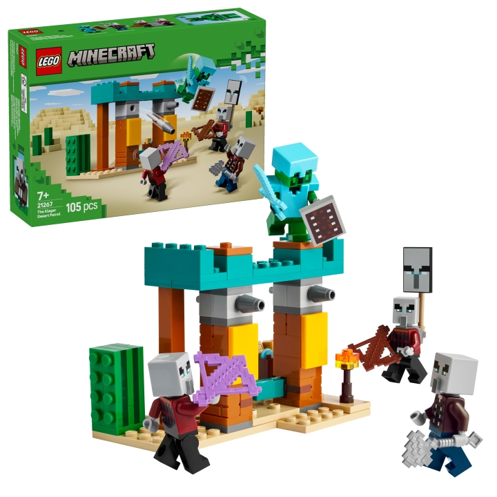 LEGO Minecraft - Den illagerska ökenpatrullen (21267)
