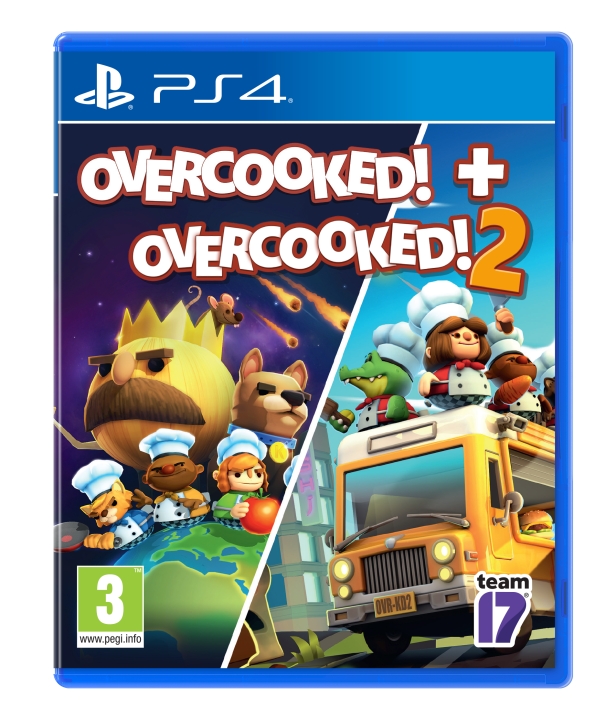 Overcooked + Overcooked 2 Double Pack (PS4)
