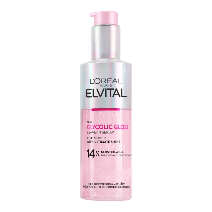 L'oréal L'oreal Paris Elvital Glycolic Gloss Leave-In För Normalt Hår - 150 Ml