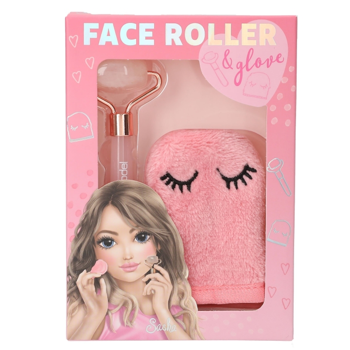 TOPModel Face Roller Set - Rosa - Liten