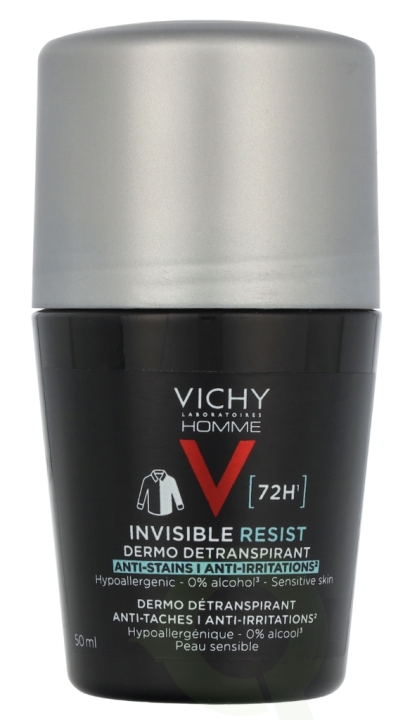 Vichy Homme Invisible Resist 72H Deo Roll-On 50 Ml