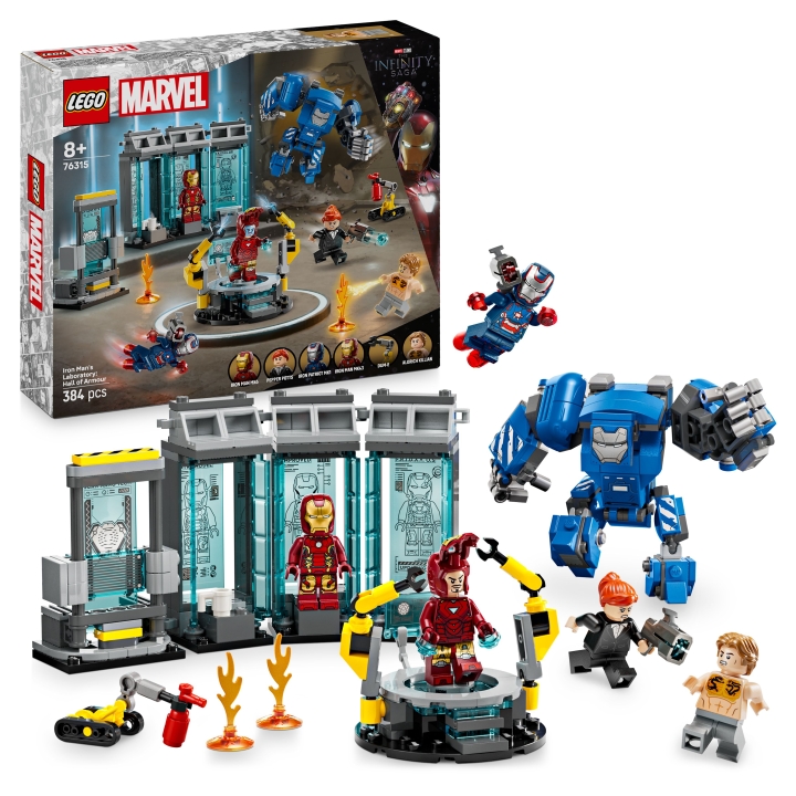 LEGO Super Heroes - Iron Man's Laboratory: Hall of Armour (76315)