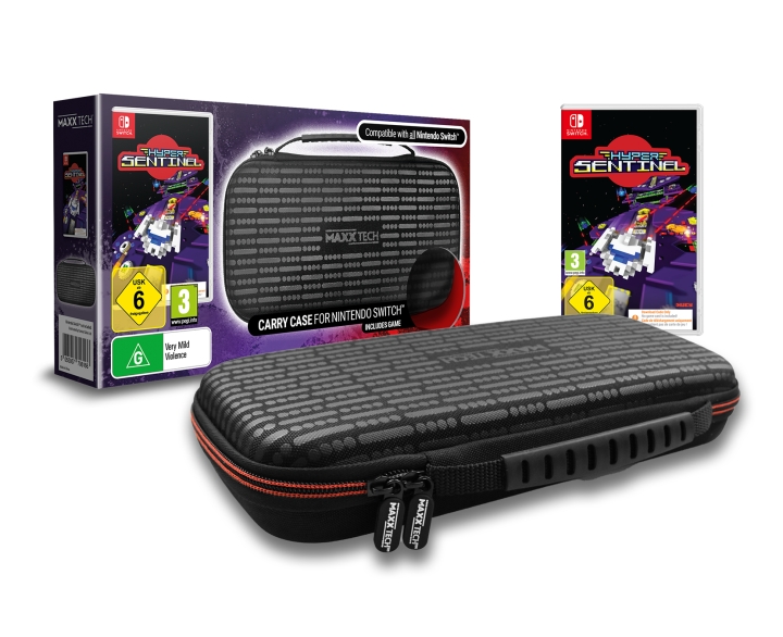 Maxx Tech Premiumfodral och Hyper Sentinel-paket för Nintendo Switch & Switch 2