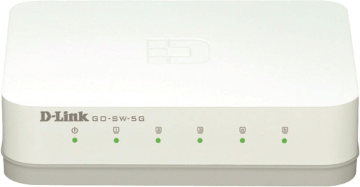 D-Link 5-Port Gigabit Easy Desktop Switch, switch 5x10/100/1000 (GO-SW-5G)
