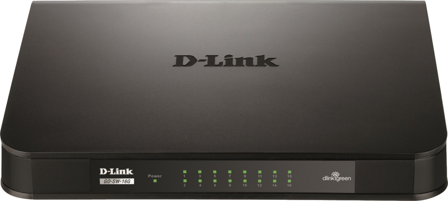 D-Link GO 16-port gigabit switch (GO-SW-16G)