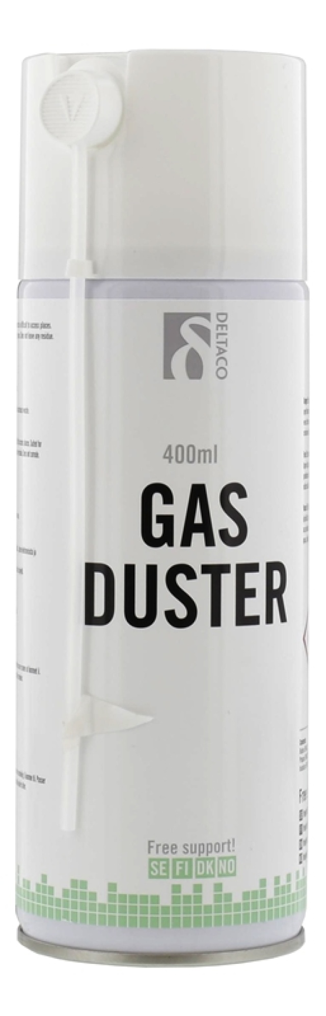 Komprimerad tryckluft i sprayburk, 400ml (D-400B)