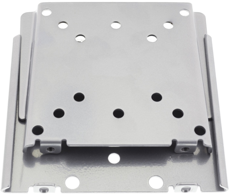 DELTACO väggfäste för LCD/Plasma, max 30kg VESA 75 & 100mm snabbfäste (ARM-410)