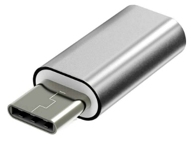 Lightning till USB-C adapter