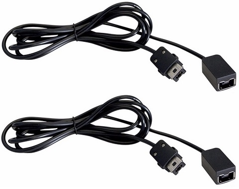 Förlängningskabel, 2-pack till Wii Nunchuk / NES/SNES Classic Mini, 1,8 meter