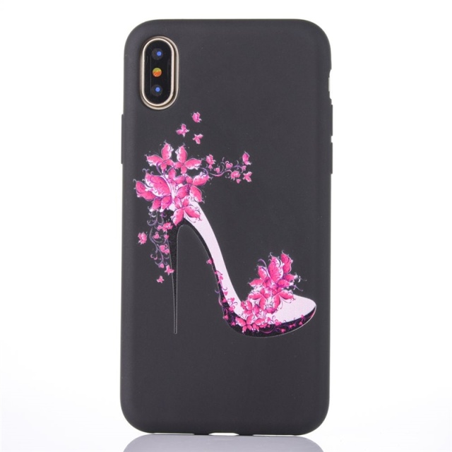 Baksideskal till iPhone X/XS, High heel