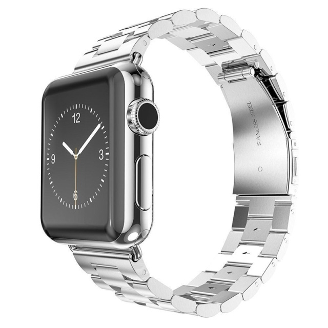 Klockarmband i rostfritt stål till Apple Watch, 42/44/45mm