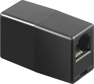 DELTACO modularskarvdon 8P/8C RJ45, svart (MD-11D)
