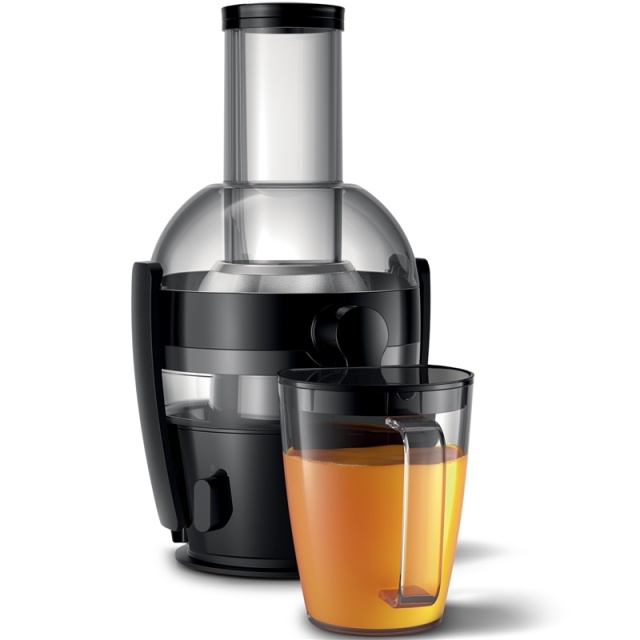 Philips Råsaftcentrifug HR1855 800W, black, 1 speed