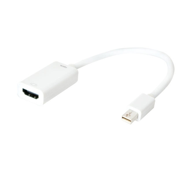 LogiLink Mini DisplayPort 1.2 -> HDMI 4K/30 Hz 0,15m