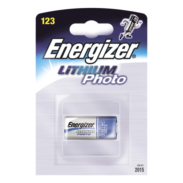 Energizer Batteri Cr123 Lithium 1-Pack