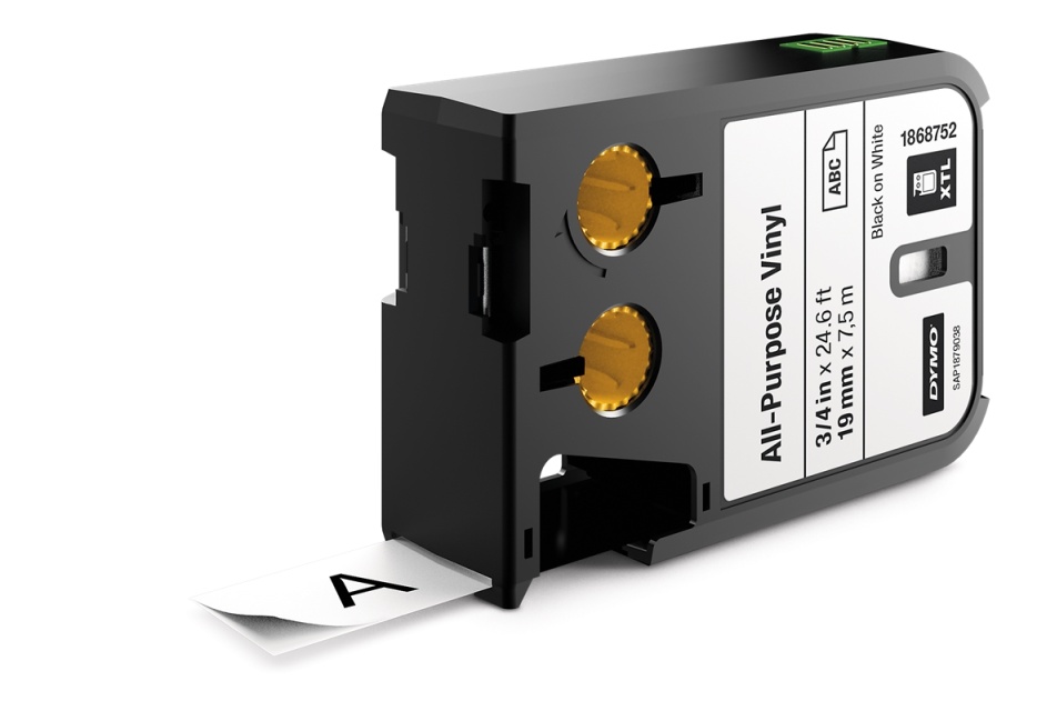 DYMO XTL Flerfunktionsvinyltejp, 19mm