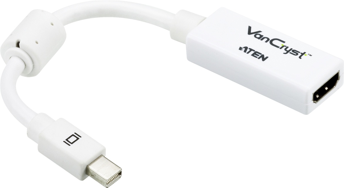 ATEN mini DisplayPort till HDMI adapter, ha-ho, 0,19m, vit