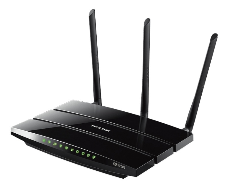 TP-Link AC1200 trådlös VDSL/ADSL modemrouter, 5GHz 867Mbps, svart