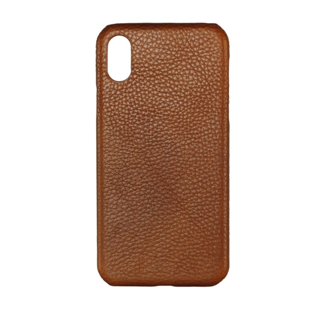 Onsala Mobilskal Skinn Brun - iPhone X / XS