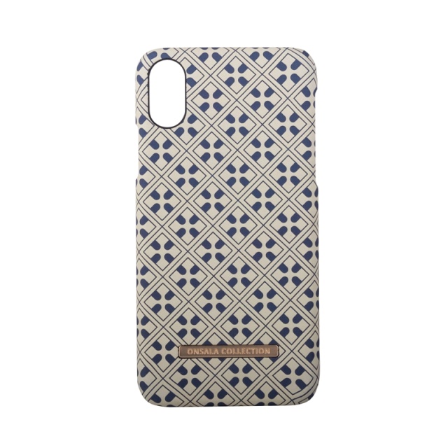 Onsala Mobilskal Soft Blue Marocco - iPhone X / XS