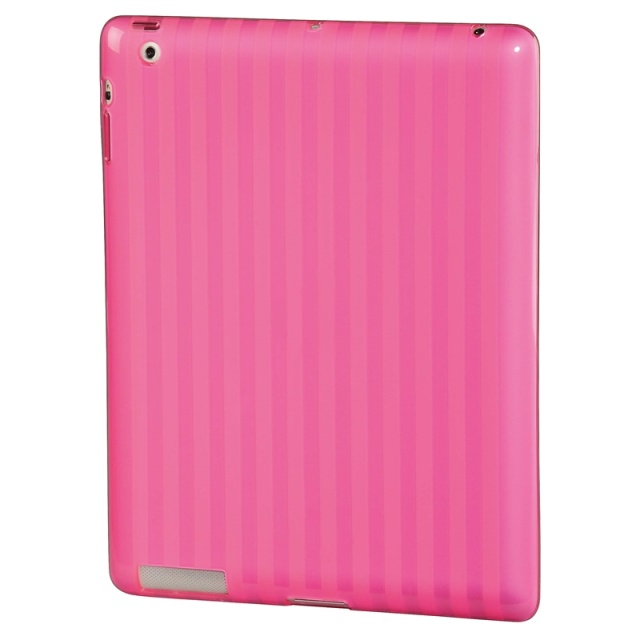 Hama iPad Skal Randig Rosa Passar iPad2,3,4