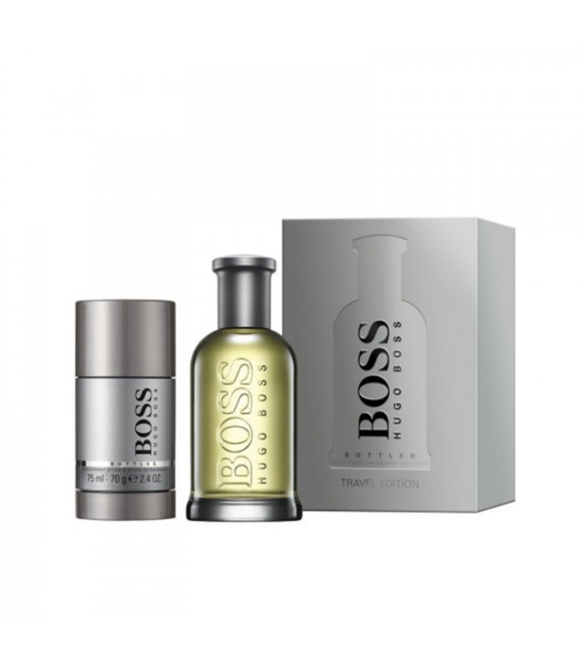 Hugo Boss Giftset Hugo Boss Bottled Travel Edition Edt 100ml + Deostick 75ml