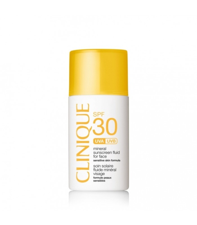 Clinique Mineral Sun Screen Fluid for Face SPF50, Solkräm 30ml